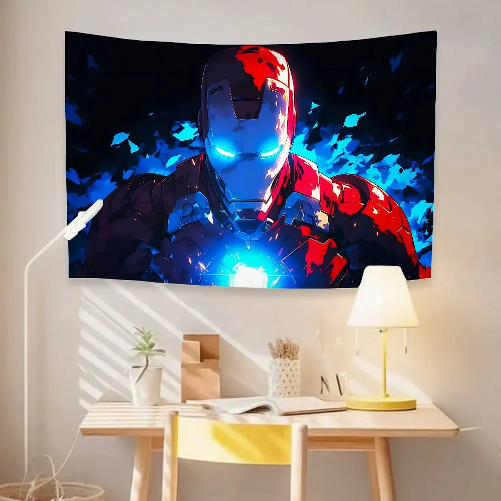 Classic-I-iron ManS Cool Tapestry Customizable Tapestries Of Various Styles,wall Hangings, Celebrity Photo Printing wall Hanging