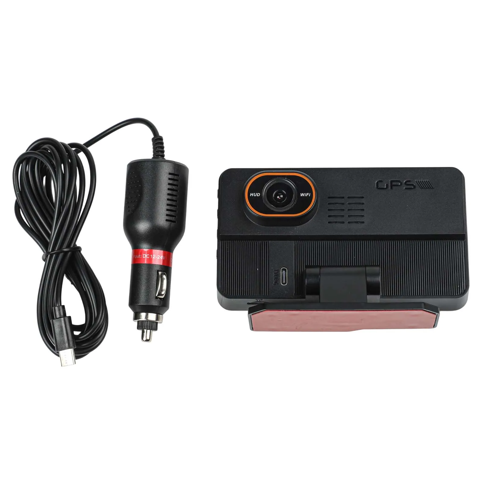Vehicle Recorder for Dash Cam For Car Safety Center Console Mount HD Recording Practical Design Quick Installation