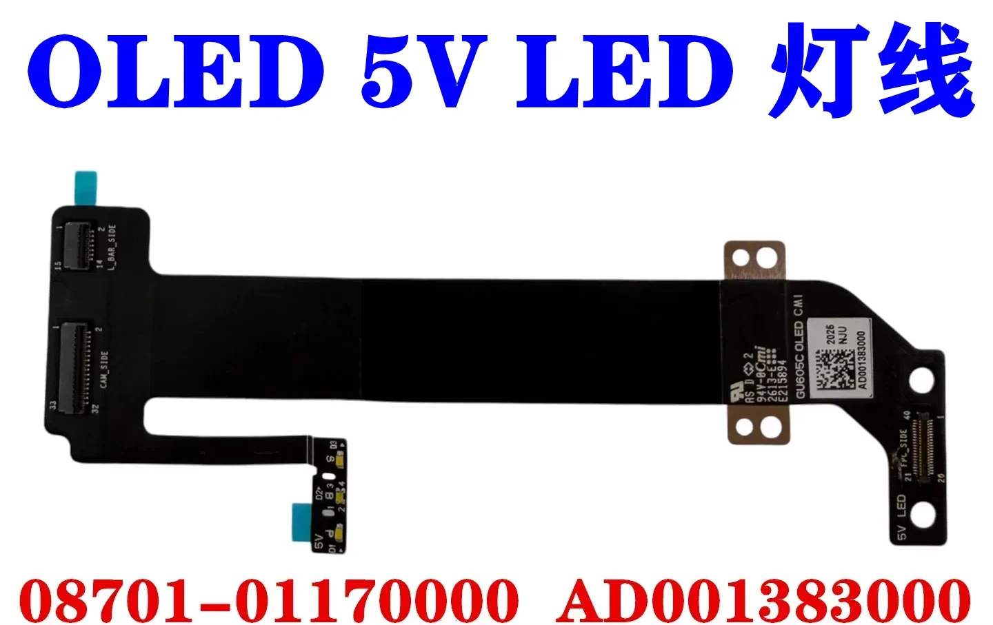 Light Ribbon for ASUS ROG Zephyrus G16 GU605C Series OLED LED AD001383000