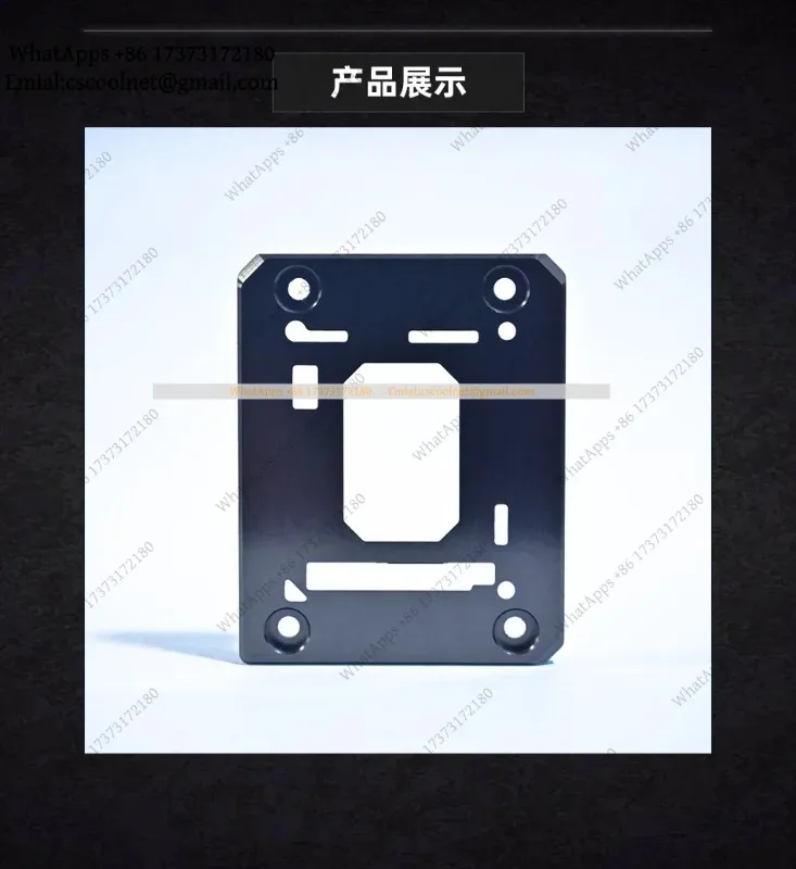 JS02 CPU Bare-Die Direct Contact Retention Bracket Cooling Mod Kit for 12th 13th Gen HX Processor DIY Repair Thermal Accessories