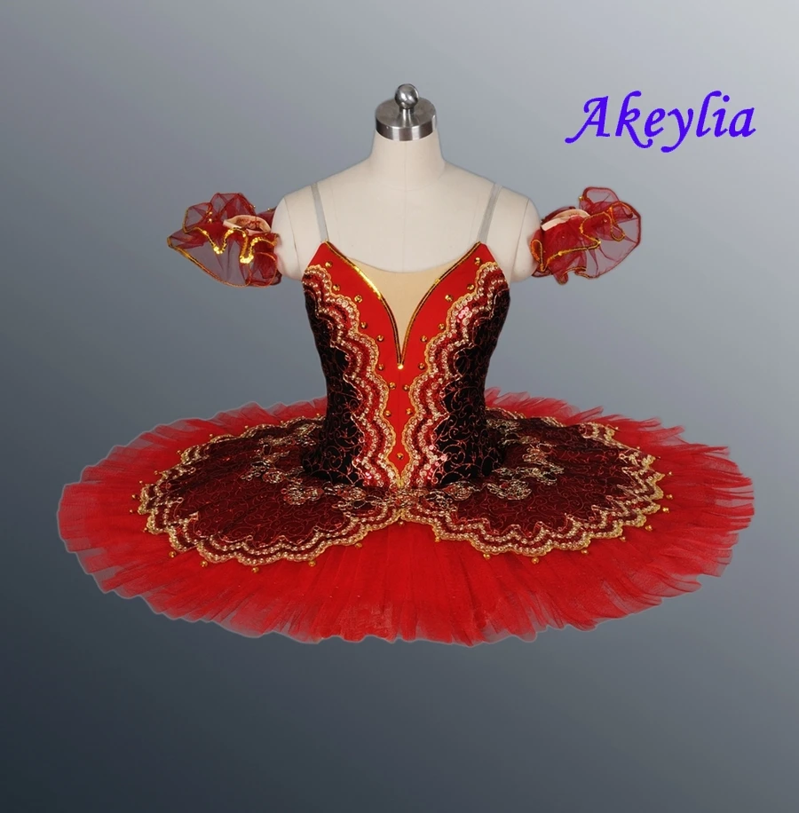 La Esmeralda-Costume de scène de plateau de ballerine de crêpes pour femmes, jupes tutu pour adultes, tutus de ballet professionnel, costume de danse pointue