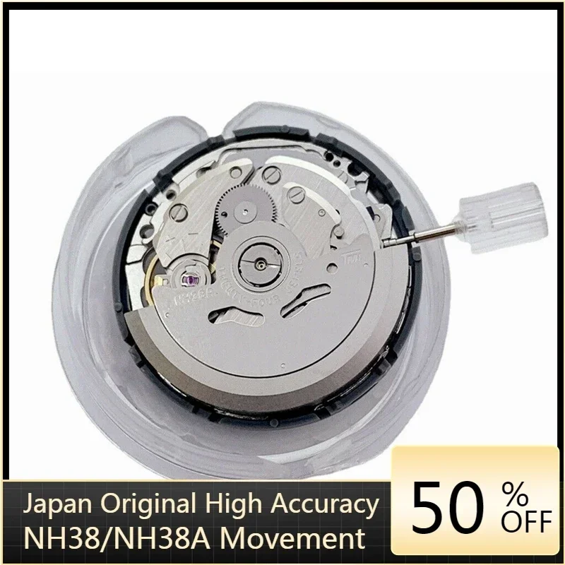 NH38 Movement Standard NH3 Series Automatic Mechanical Watch Movt Parts Twenty-Four Jewels Nh38a Japan Imported