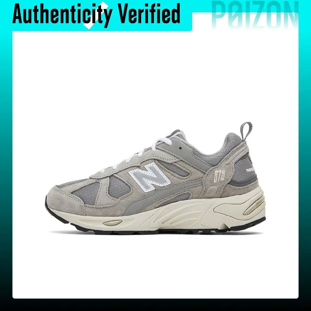 New Balance NB 878 Breathable Low top Casual Running Shoes Unisex Gray CM878MC1