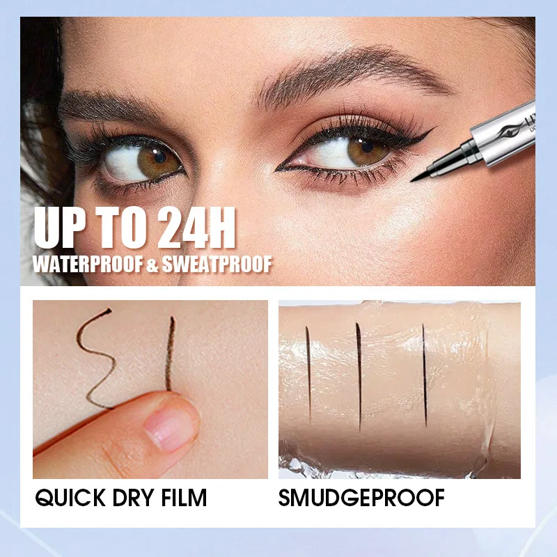 PAGE VINE Smooth Positioning Eyeliner Pen -ติดทนนาน ไม่เลอะเทอะ เรียบเนียน เหมาะสำหรับผู้เริ่มต้น สำหรับขนตาล่าง