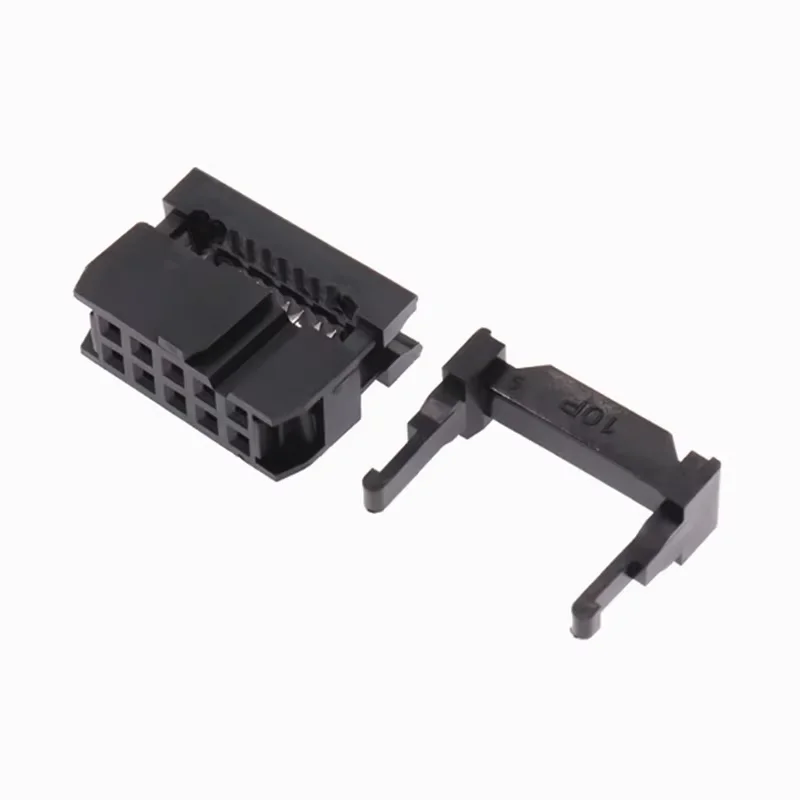 10Pcs FC 6P/8/10/12/14/16/18/20/24/26/30/34/40/50 Pin 2.54mm Pitch Female IDC Socket Connector Ribbon Cable Connector view 2