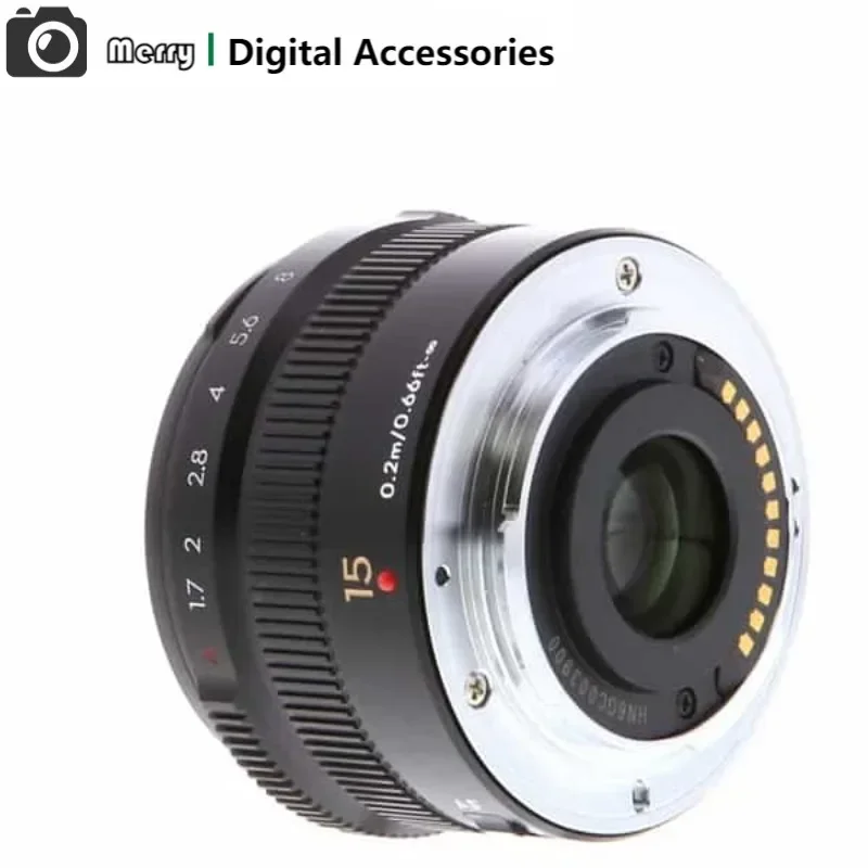 New  Genuine For DJI 15mm F1.7 M4/3 Mount Lens For Panasonic GF6 GF7 GF8 GF9 GF10 GX85 G85 For OlympusEM10 EM5 EP5 EP3 EPL5 EPM2