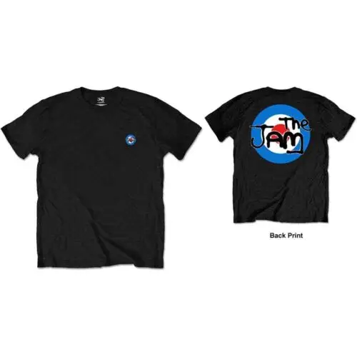 The Jam Target Logo T-Shirt Black New