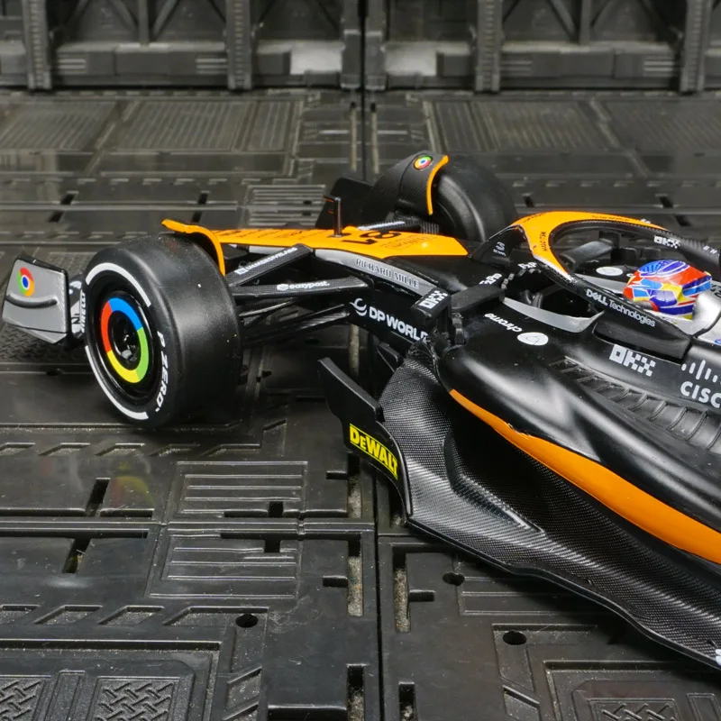 CCA 1:24 McLaren MCL60 Brytyjski Model Samochodu Wyścigowego F1 z Wyścigów Rajdowych, Wykonany ze Stopu Metali, Idealny do Kolekcjonowania i Może Być Prezentem dla Dzieci