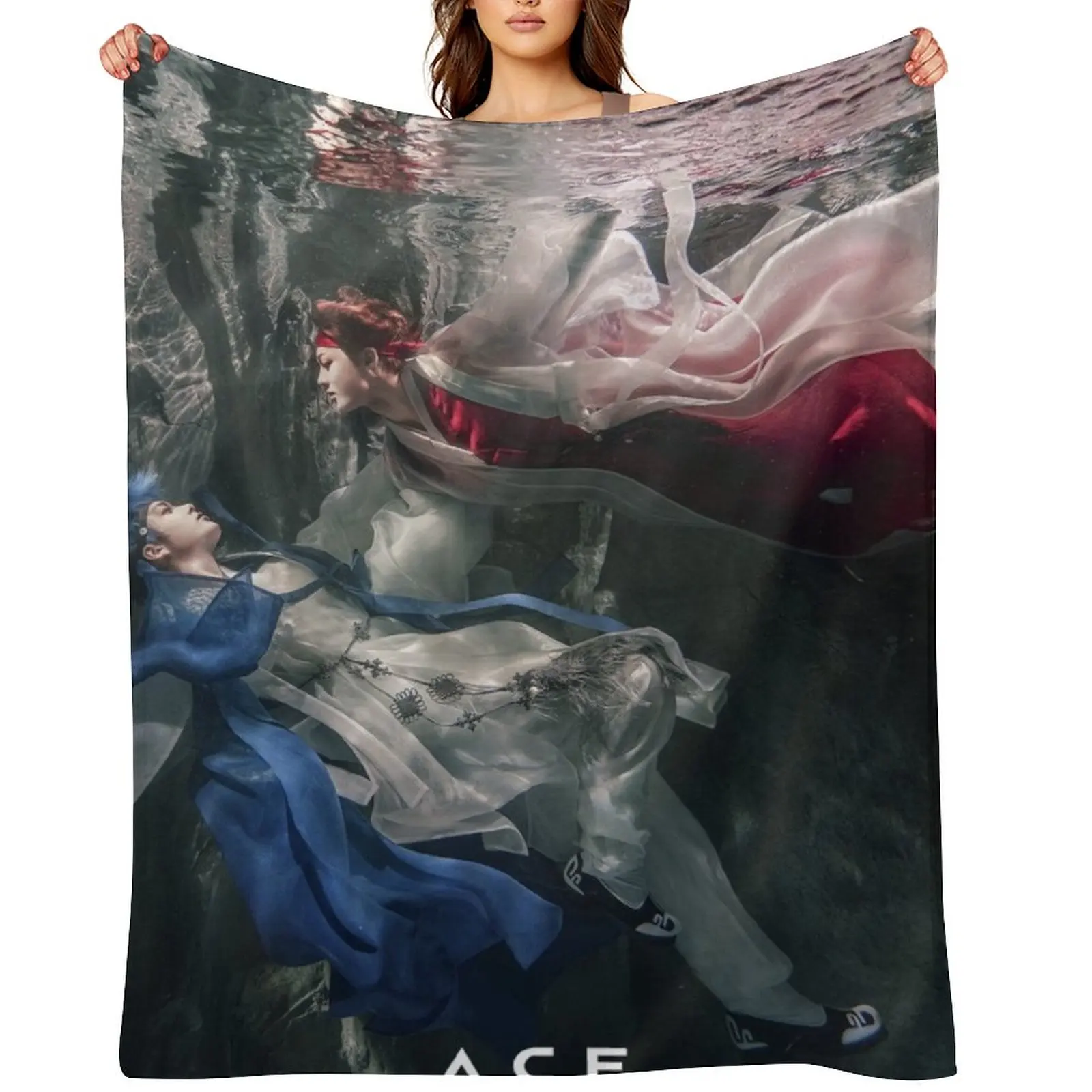 

JUN and CHAN HJZM:The Butterfly Phantasy Throw Blanket warm winter christmas gifts Plush Hairys Blankets