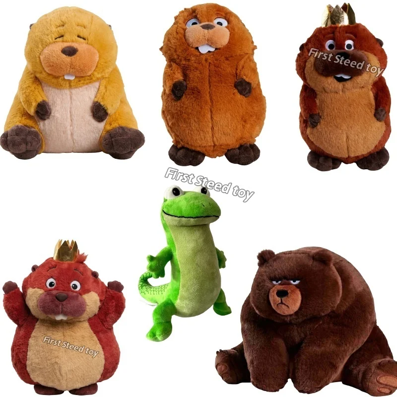

Новая плюшевая игрушка-шпион в виде лесного животного: милый мультяшный медведь, ящерица, мягкие плюшевые игрушки-персонажи, украшение для комнаты, подарок для ребенка