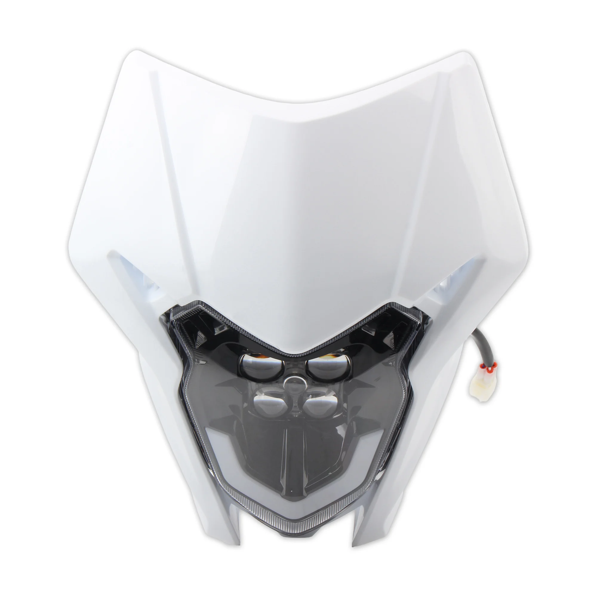 AliExpress NONE Motorcycle LED Headlight Headlamp Accessories Universal Headlamp Motocross Dirt Bike for Honda CRF 150 230 250 300 450