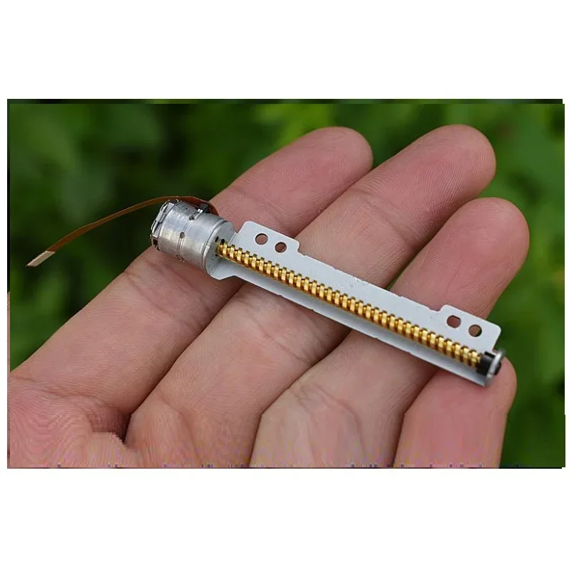 10PCS/lot  Japan Sanyo Imported 10MM Two-Phase Four-Wire Micro Stepper Motor With Screw Rod