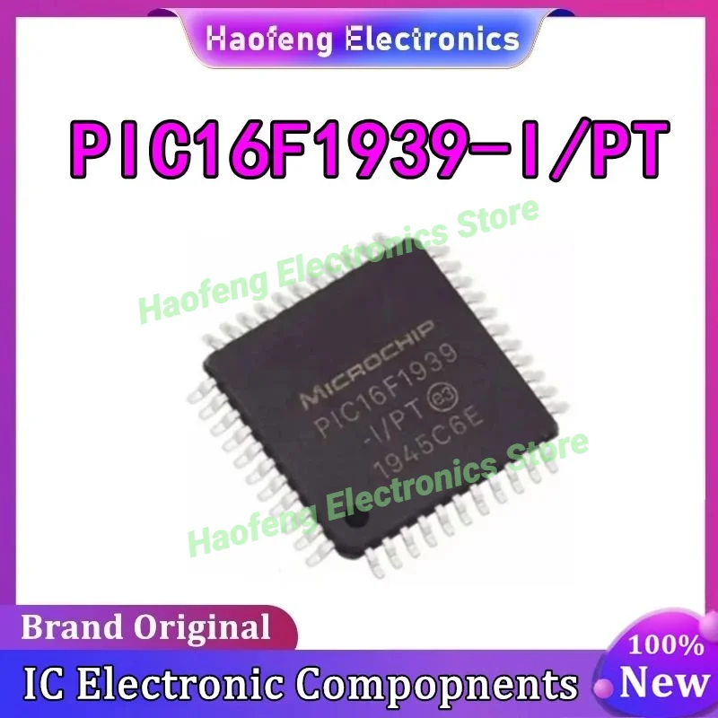 

5PCS PIC16F1939-I/PT PIC16F1939-I PIC16F1939 PIC16F PIC16 PIC IC MCU Chip TQFP44 100% New Original in stock
