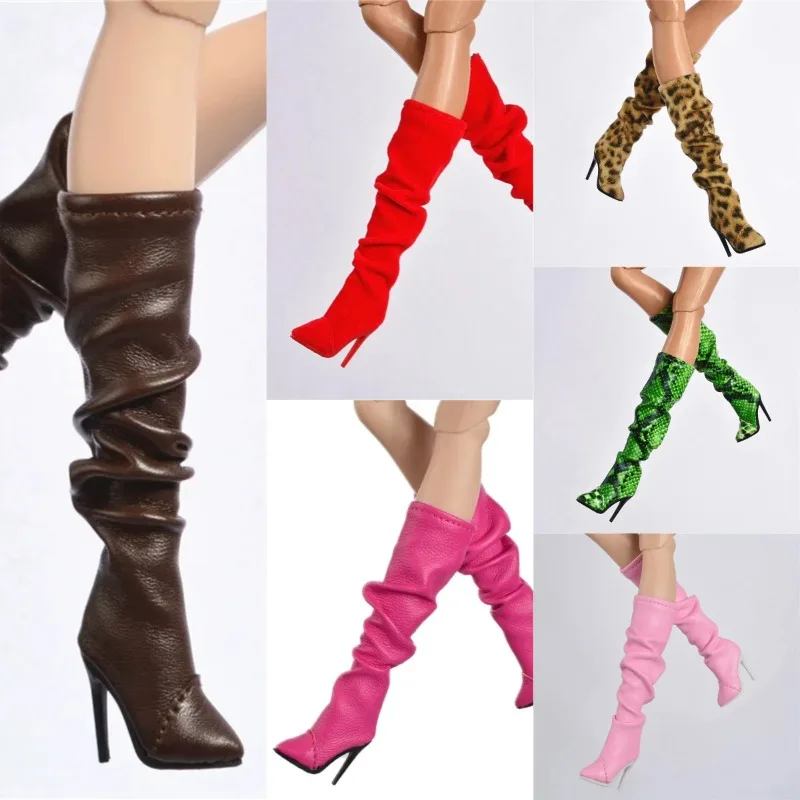 

Модель обуви ручной работы в масштабе 1/6: обувь на высоком каблуке с эффектом морщин, длинные трубчатые сапоги. Подходит для кукол ⅡFR2, Kissmela FR2, FR6.0, NU FACE, DG MUSES.