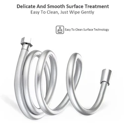 1.5mPVC Handheld Shower Hose Flexible Universal Water Hose Anti-Tangle Explosion-Proof Bathroom Faucet Extension Tube