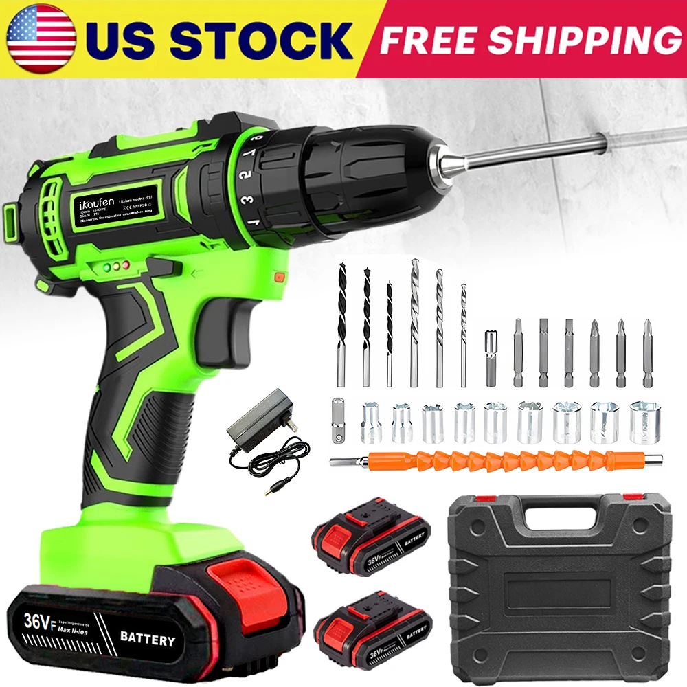 High quality lithium-ion rechargeable battery electric tool hand drill