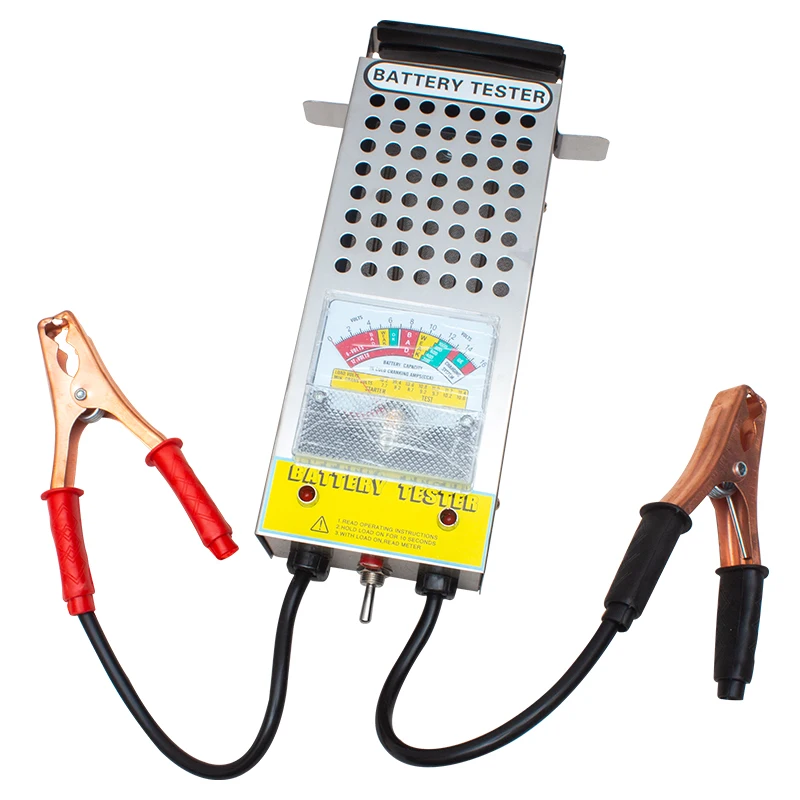 POWERMASTER PM-19432 6V/12V 125 amp professional ANALOG battery tester