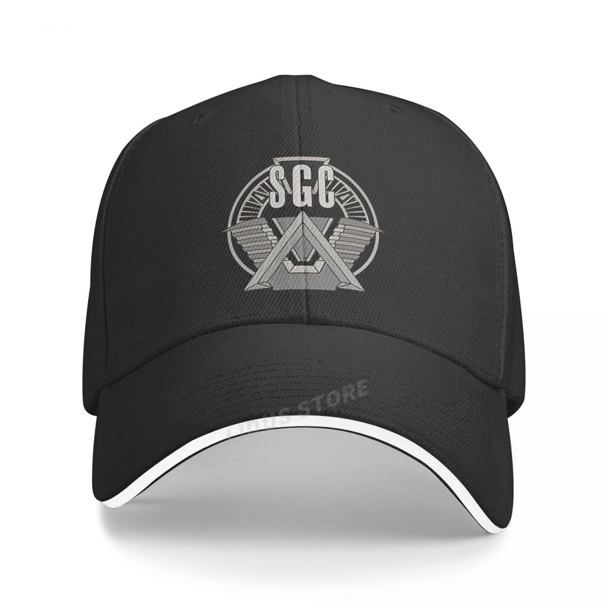 

Stargate Command Baseball Cap Hat Casquette Sun Black Boys Sport Spring Bonnet Czapka Summer Printed Solid Color