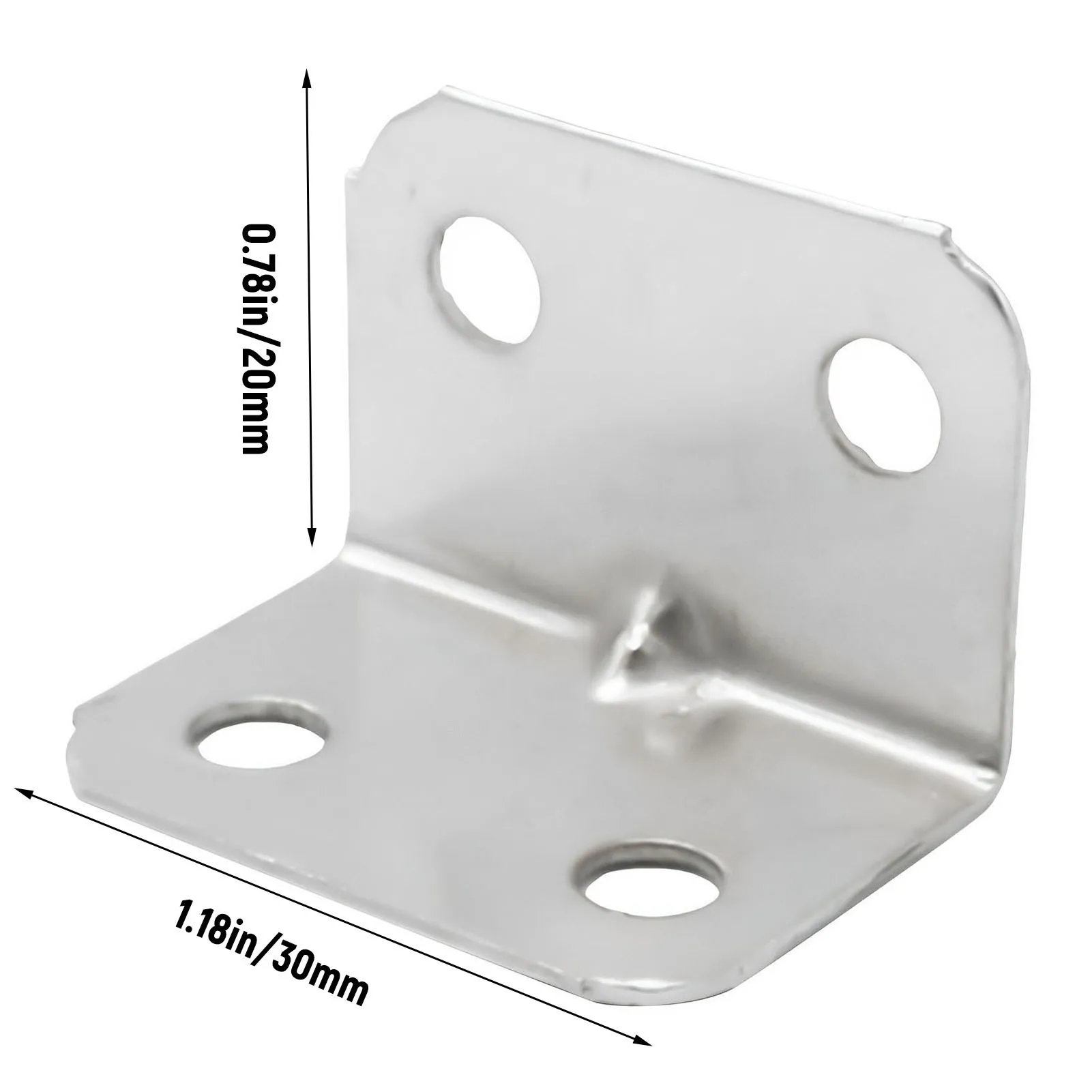 90 Degree Angle L Shaped Shelf Bracket Shelf Bracket Wall Hanging Angle Bracket for DIY Furniture Making Supplies