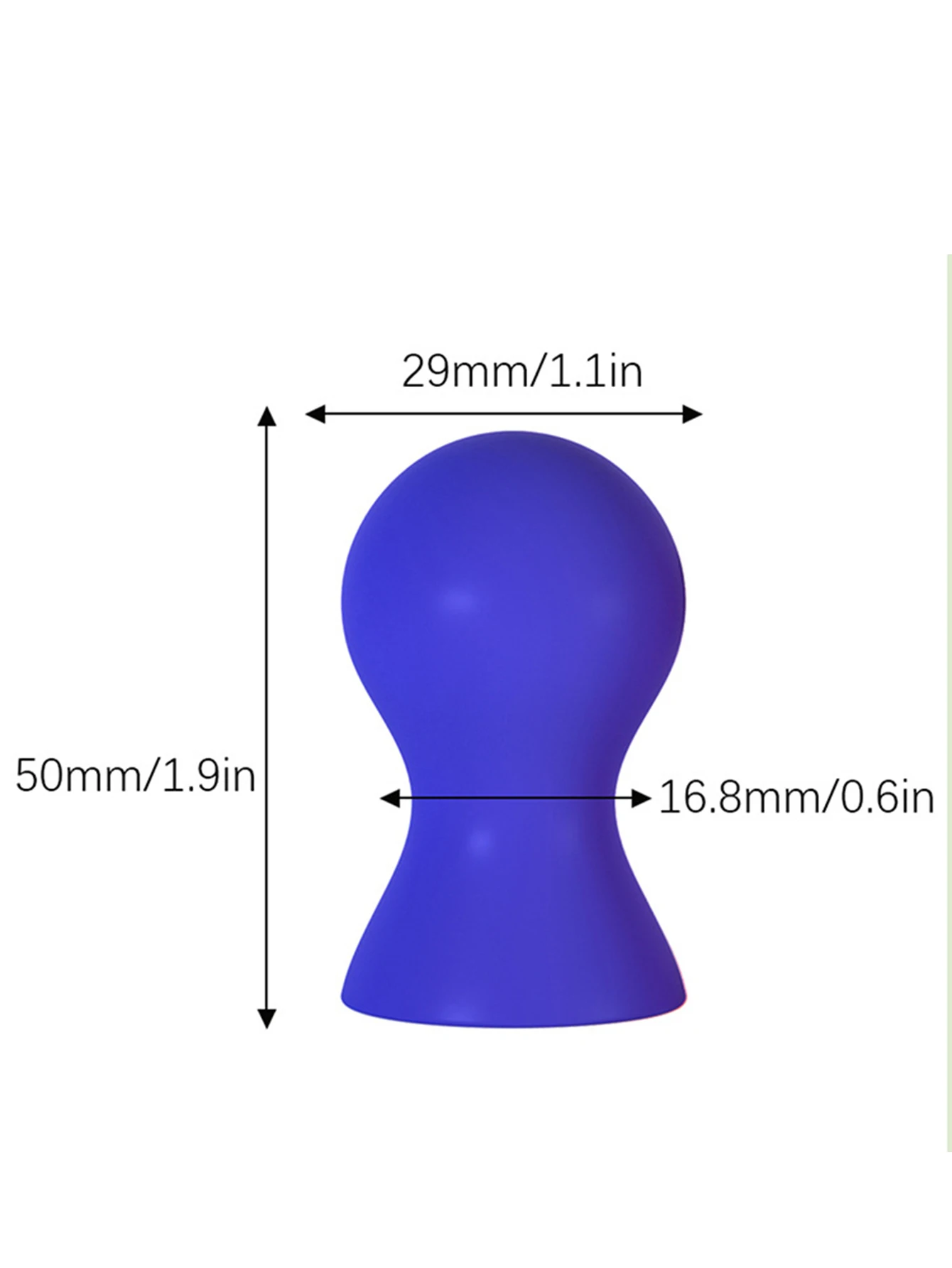 Silicone Nipple Suckers, Sucking Body Massage Rubber Couple Funny Breast Pump Suction Cups for Sensitivity Enhancement Pleasure - view 3