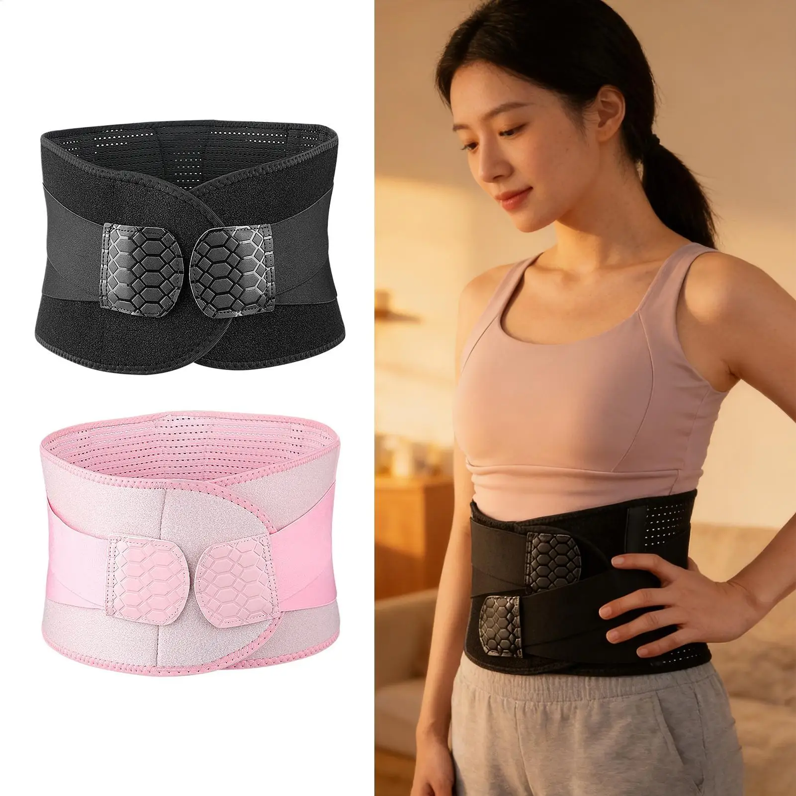 

Регулируемый поясной тренировочный пояс Регулируемые дышащие ремни Пояс для поддержки спины Подъемный спортивный активный отдых на свежем воздухе Тренажерный зал ﻿