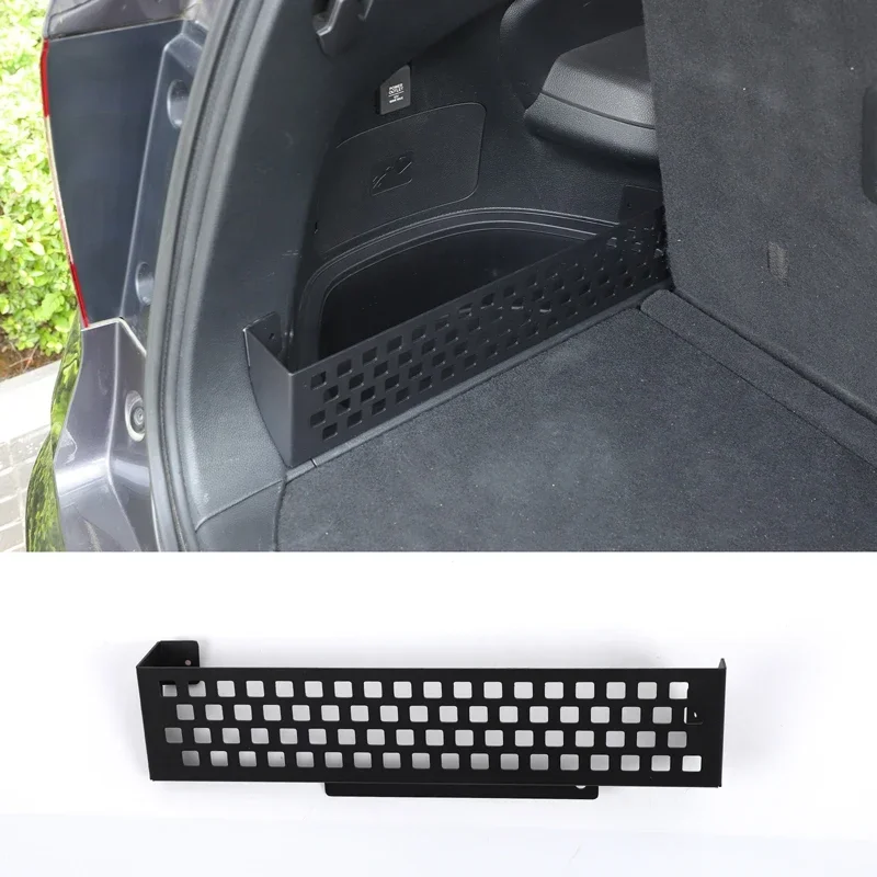 For Honda Pilot Pilot 2016-2022 Aluminum Alloy Black Car styling Trunk Side Storage Baffle Car Interior Modification Accessories