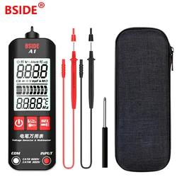 New A1 Smart Digital Multimeter DC AC Voltage Resistance Hz NCV True RMS Auto Range Multimeter Live/zero Line Judgment Test Pen