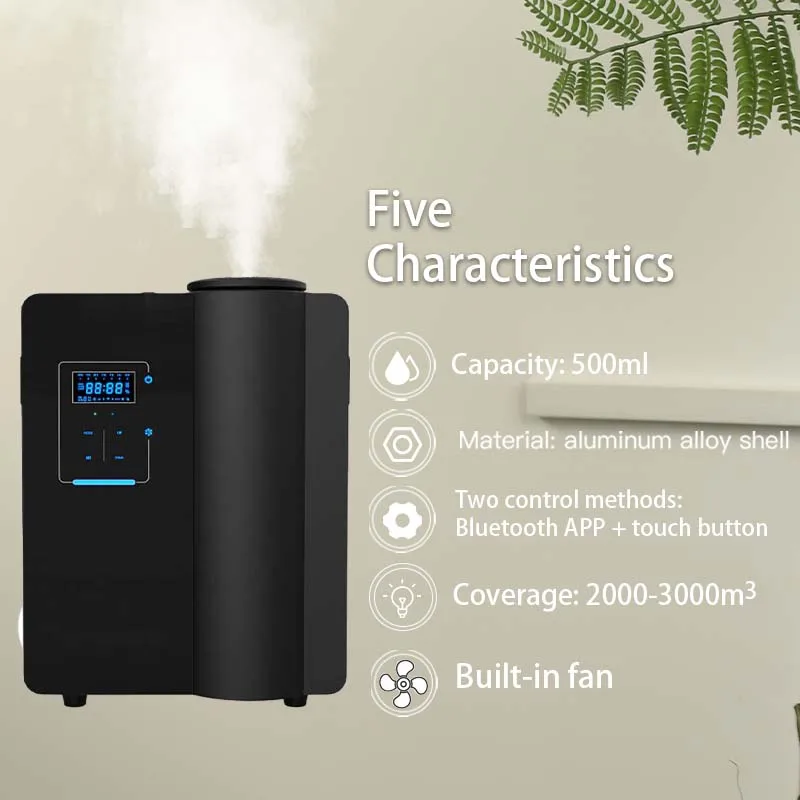 

3000m³ 2025 New Built-in Fan Essential Oil Diffuser Machine Aromatic Diffuser Homemade Perfume Diffuser for Home Room Fragrance