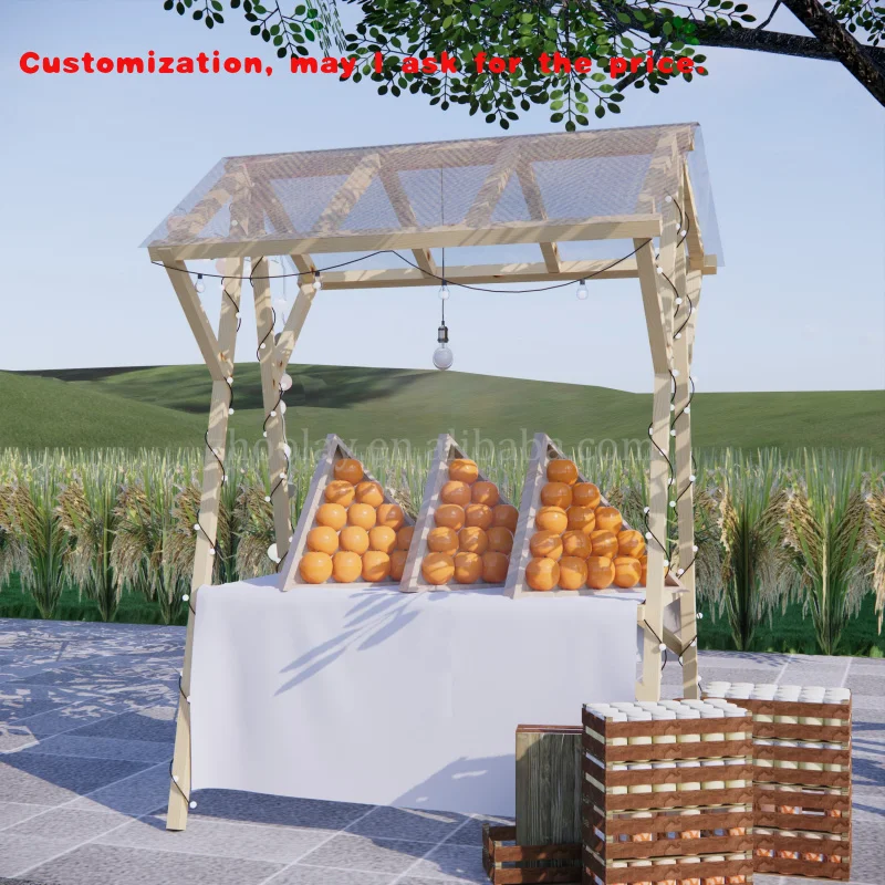 

custom.Market Display Rack Shelf Sales Booth Festival Events Tents Outdoor Trade Show Stall on Street