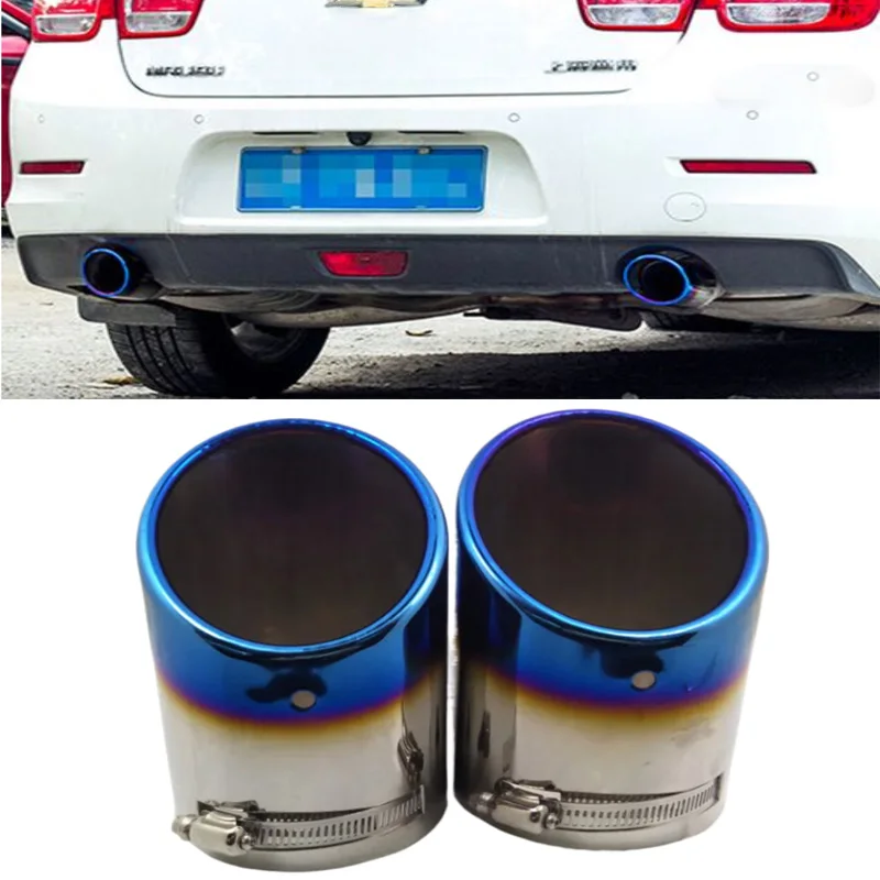 

Car Exhaust Tip Muffler Modified TailPipe For Audi Q7 Exhaust System Auto Accessories