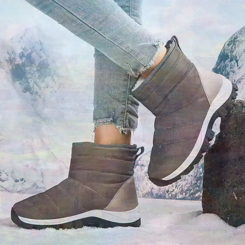 Nonslip Thermo Elderly Tennis Woman Walking Shoes Sports Women Sneakers Deals Shooes Tenix Minimalist Sapateneis Best view 5