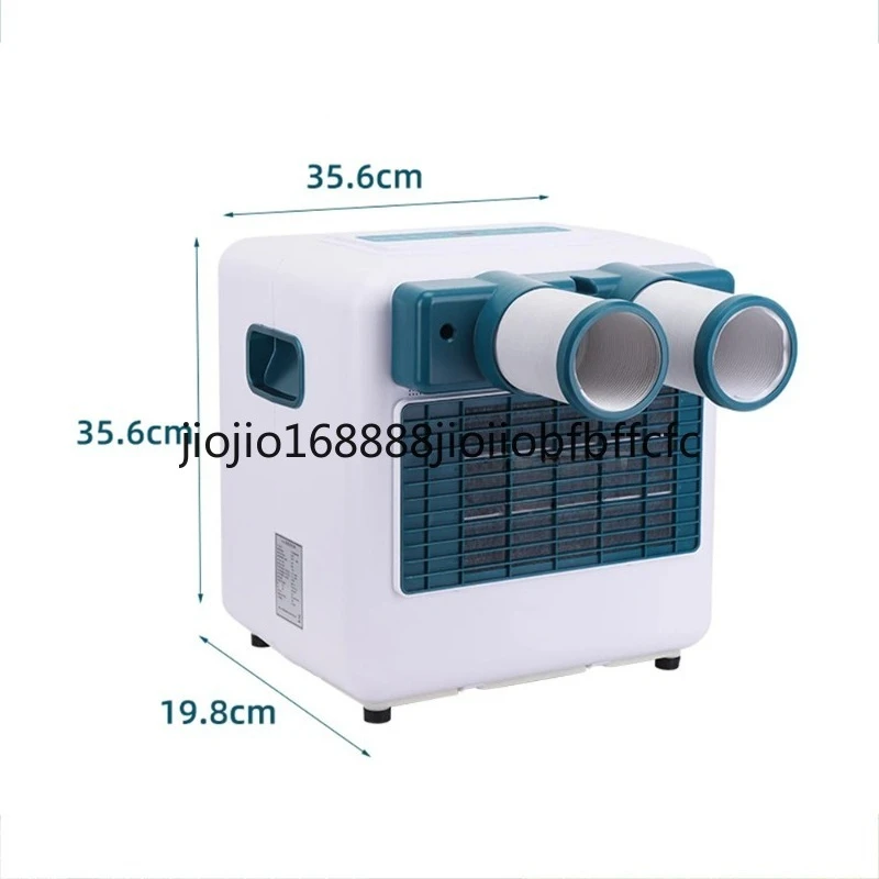 Adecuado para aire acondicionado móvil pequeño para camping con refrigeración de 220V y sin instalación.