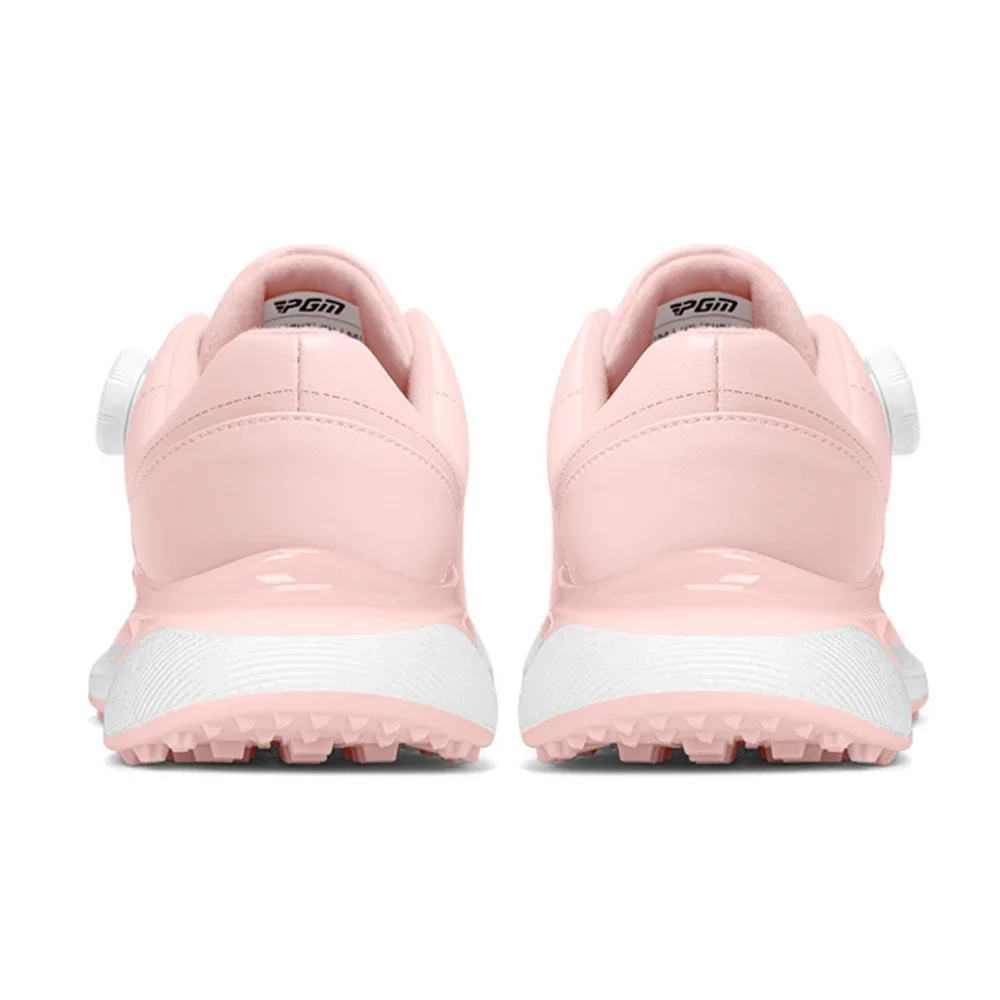 PGM XZ444 Damen Komfortable Weichsohlen-Golfschuhe mit Rutschfester Sohle, Wasserdichte Golf-Schuhe mit Knopfschnürung für Frauen – Detail 12