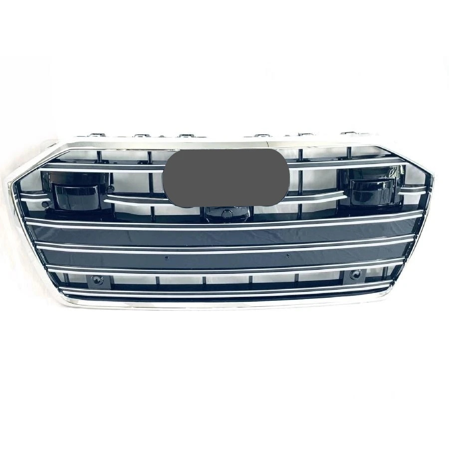 Suitable For Audi A6 / S6 C8 2019 2020 With ACC Car Front Bumper Grille Center Grille (RS6 Style Dedicated)