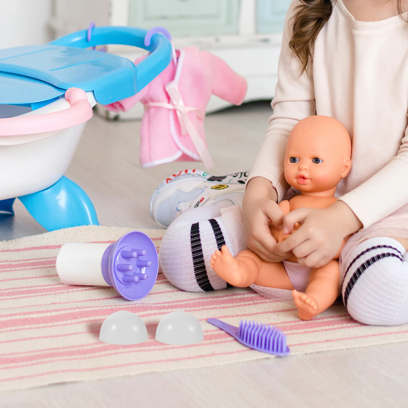 

4pcs Silicone Cap Cover For 18-19Cm Anti Slip Liner Easy Attachment Fitting Accessories Compatible Styles Diy