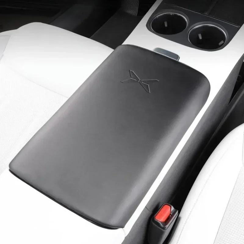 For Xpeng G6 Central Armrest Box Cover Protective Leather Cover Interior Accessories Decoration Modification Automotive Parts