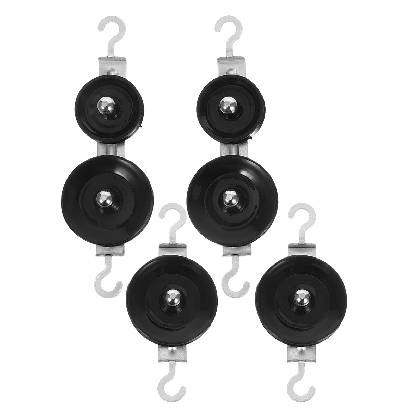 

4Pcs Student Pulley Kit Double Single Wheel for School Physics Experiments Teaching Tool Mechanical Education Supplies