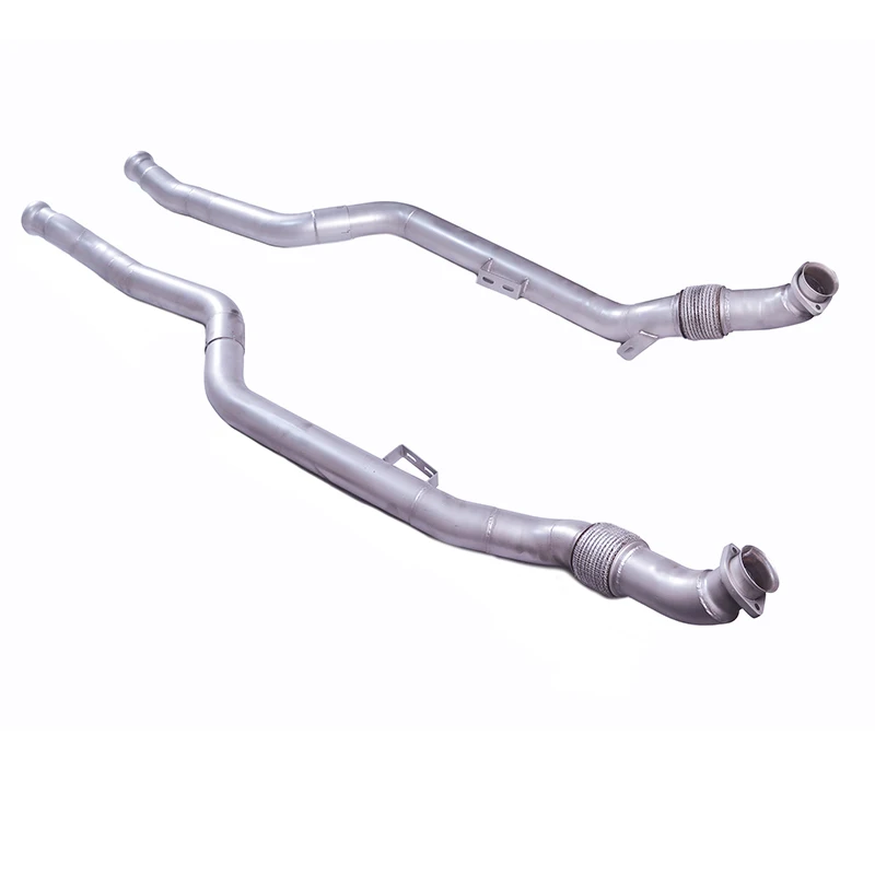 GFC Catback Silencieux d'échappement pour 2010-2017 AMG GLS63 C218 5.5T, système d'échappement de valve électrique de voiture en acier inoxydable 304