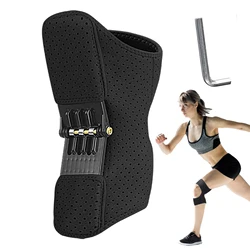 Knee Protection Booster Power Lift Spring Brace For Knee Stability Protection Power Lift Spring Knee Stabilizer Pad For Running