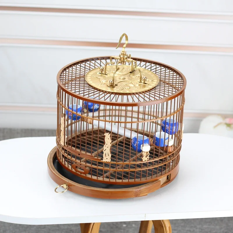 Canary Parrot Bird Cage Protector Carrying Budgie Small Hamster Bird Cage Outdoor Gaiola Para Passaros Decorative Home Cage