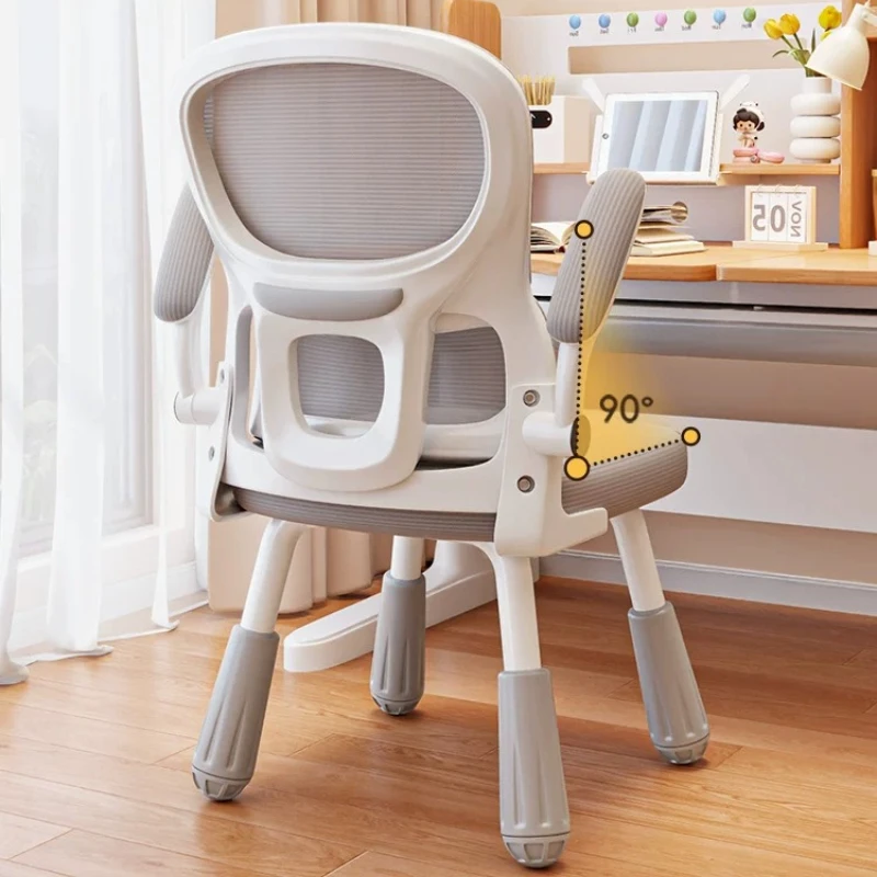 

Living High Back Office Chair White Lazy Rolling Swivel Office Chair Bedroom Salon Ergonomic Chaise De Bureaux Office Furniture