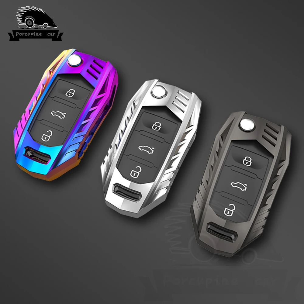 Car Key Case Cover Key Bag for Volkswagen VW Golf 3 4 5 6 Mk4 Mk6 Passat B5 B6 B7 B8 Cc Polo Tiguan Mk2 Touran Jetta 6 Bora Mk6