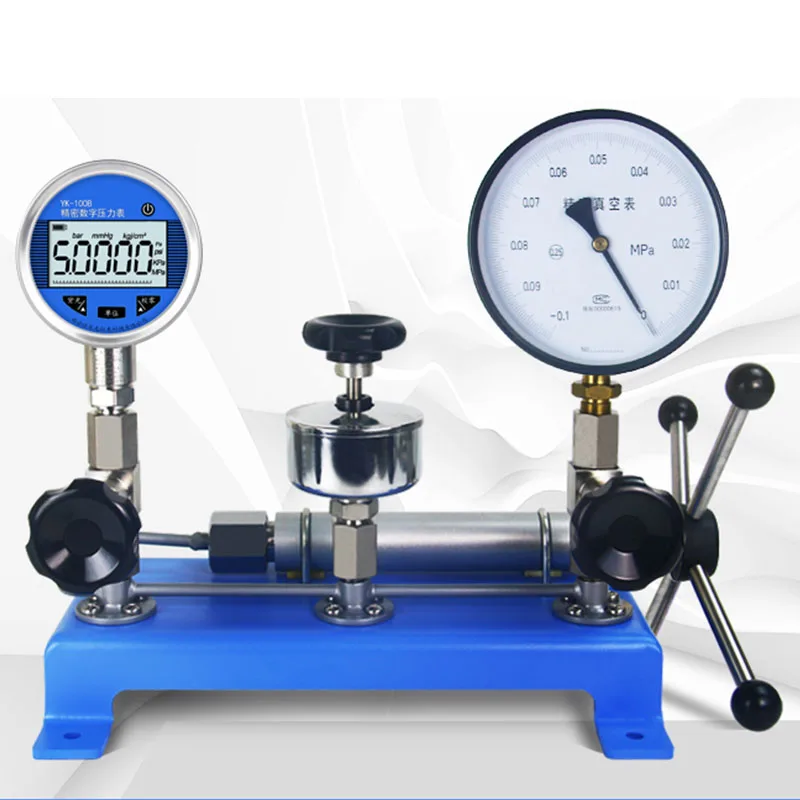 Pressure Gauge Calibration Bench Calibrator Benchtop Pressure Gauge Calibration Positive Negative Pressure Verification Device