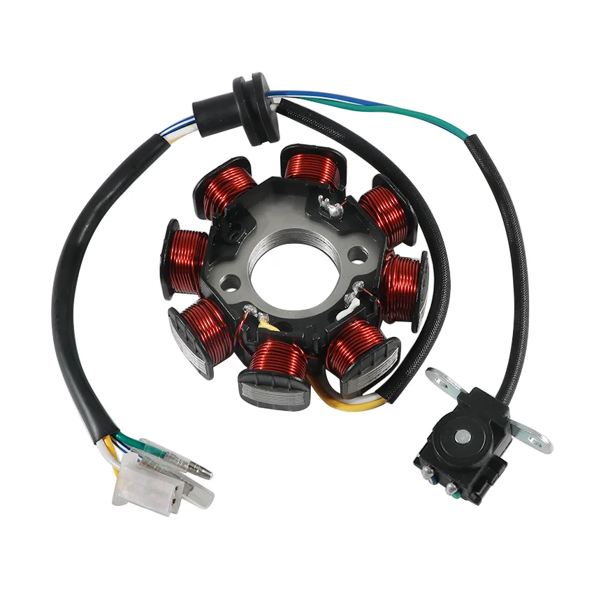Motorrad-Stator-Generator-Spule OEM 21003-U656 für Modenas Kriss 120 Magneto-Ladestator-Baugruppe – Detail 5
