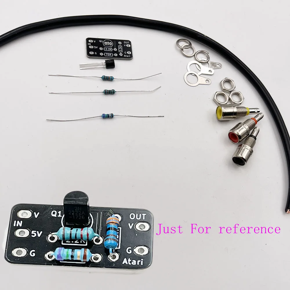 ل NESRGB مجلس ل NES / Famicom FC/ FC التوأم FC/جديد FC/جديد NES 101 من RF إلى AV RGBS