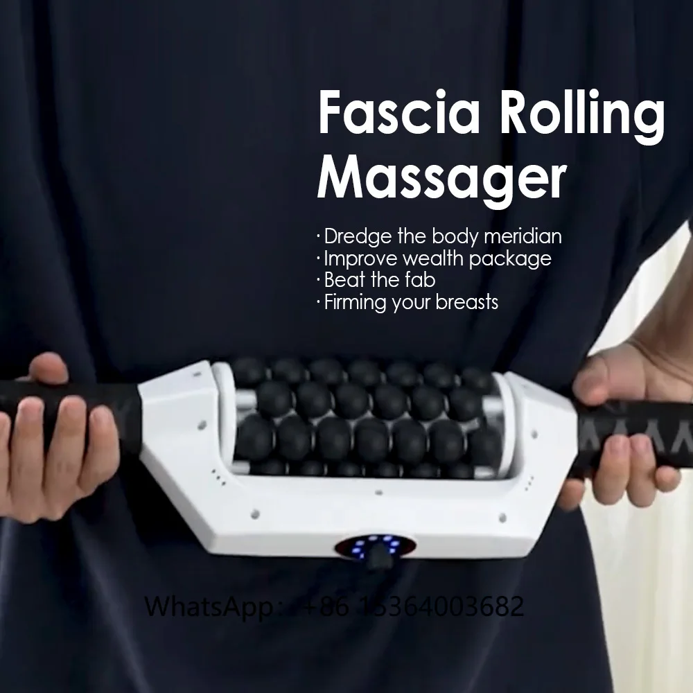 

TJXL-Deep Tissue Rolling Body Slim Massager Desktop Inner Ball Roller Machine Massage Device for Armpit Head Cellulite Removal