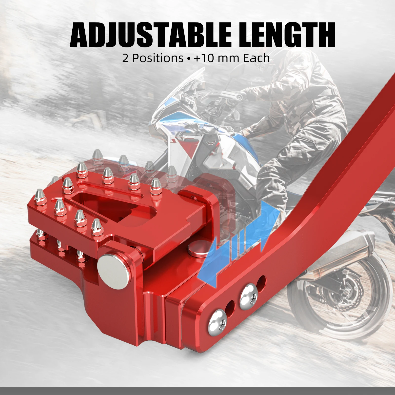 Für Honda CRF1100L Africa Twin Adventure Sports 2020-2026 Schalthebel Hinterradbremshebel CRF1100L Africa Twin CRF1000L ADV – Detail 13