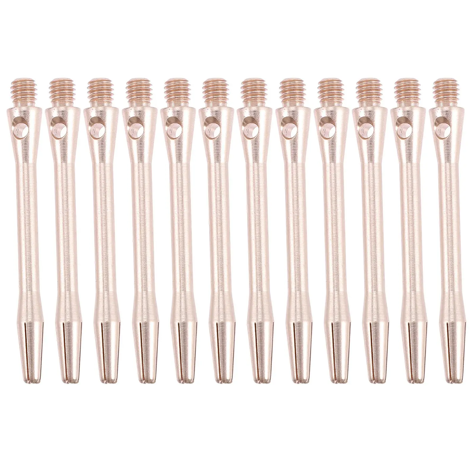 

12 Pcs Aluminum Shafts Lightweight Durable Replacement Stems Ideal Training Gifts Bar Home Office Game Room High