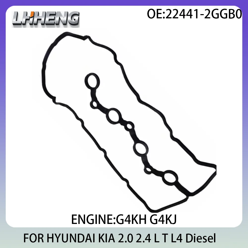 حشية غطاء صمام المحرك لشركة هيونداي إلنترا جراند جراندور i30 ix35 كيا كادينزا 2.0L 2.4L 2.0 2.4 L T 09-23 G4KH 22441-2GGB0