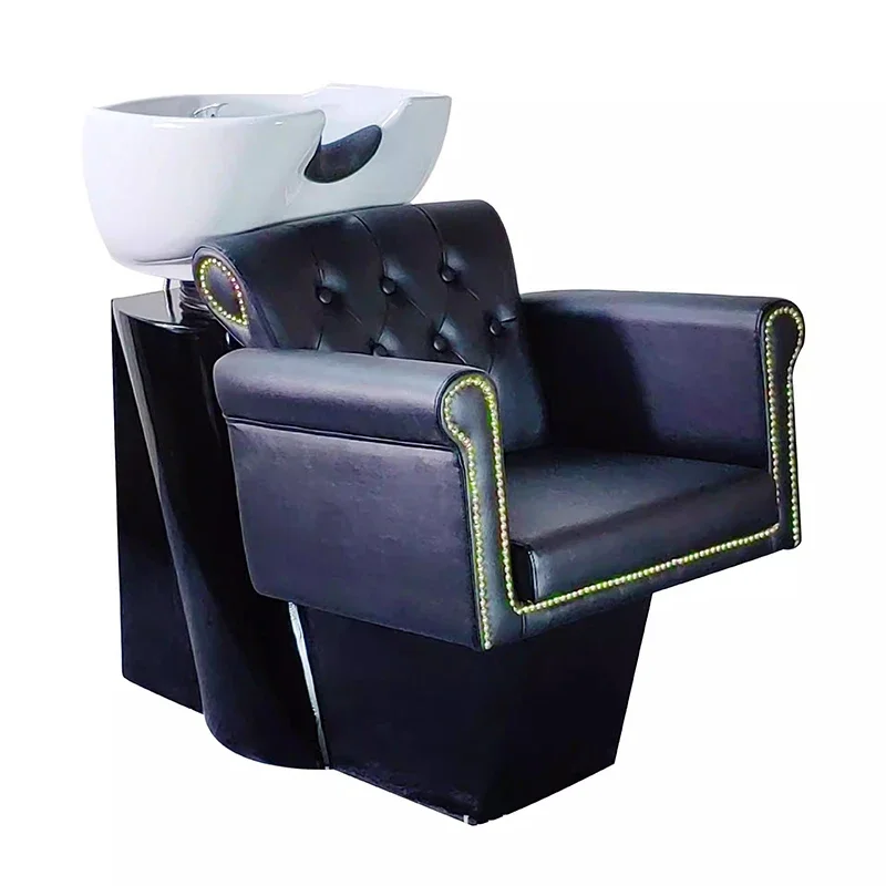 

Роскошный профессиональный шампунь, кровать с циркуляцией воды, шезлонг, прическа, спа, салон красоты Kapperspullen, коммерческая мебель